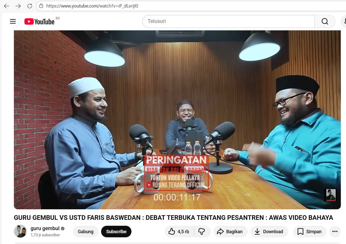 Pesantren, Hafalan, dan Nalar Kritis: Kekeliruan Perspektif Guru Gembul dalam Memahami Takson