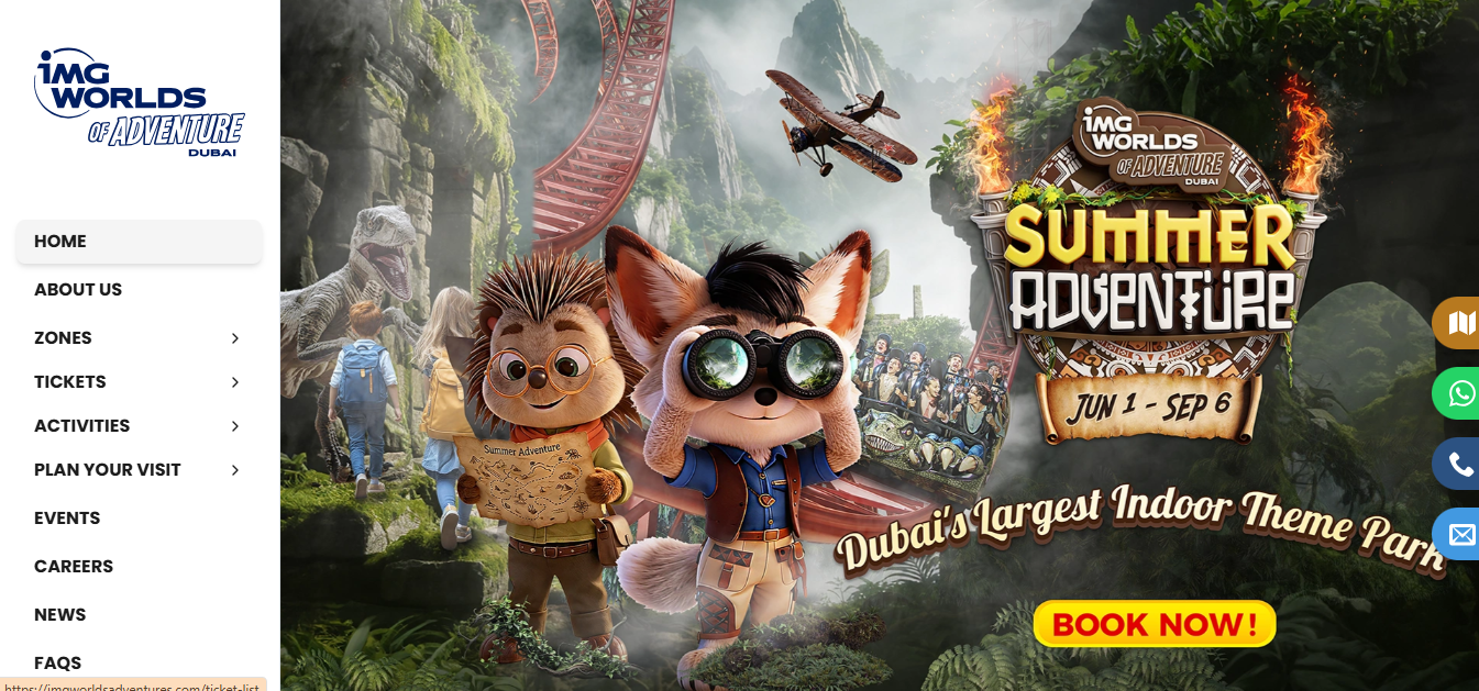Best Places to Go in Dubai: Experience IMG Worlds of Adventure Events