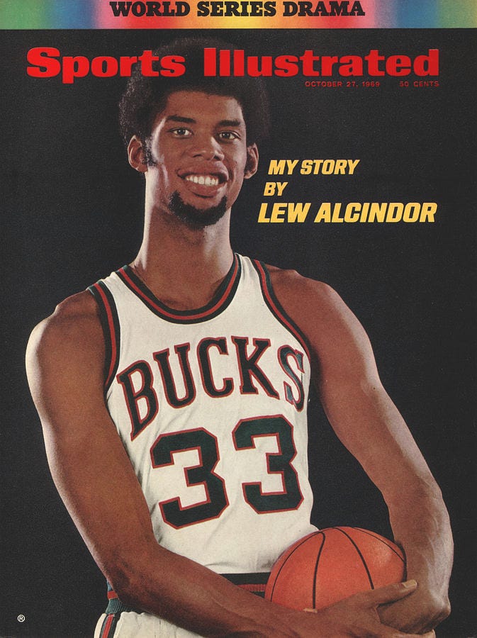 Kareem Abdul-Jabbar discusses the skyhook, social issues with Bucks'  business partners