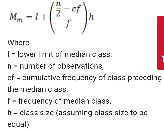 https://math.stackexchange.com/questions/3341753/derivation-of-formulas-for-median-and-mode-for-grouped-data