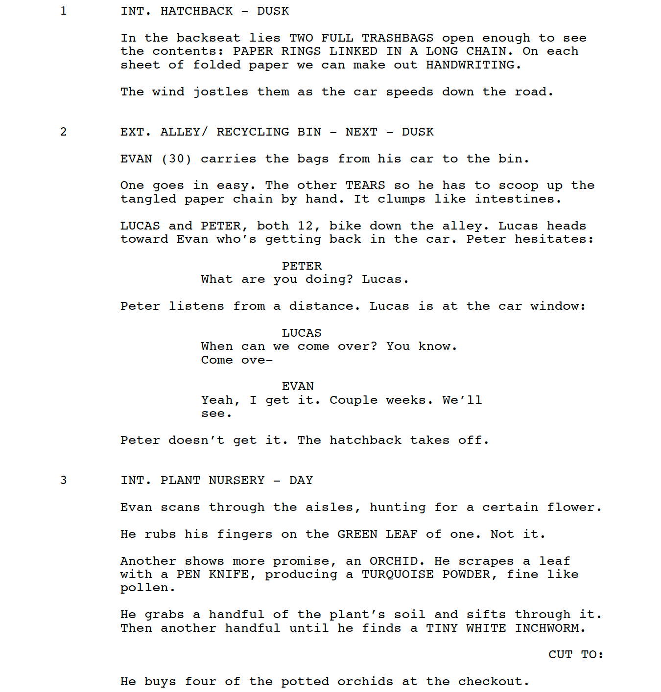 Page One: “Upstream Color” (2013)