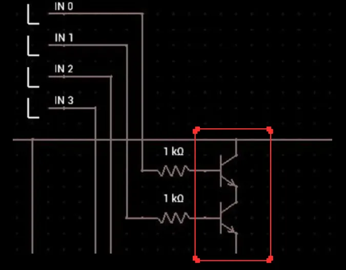 Transistor in series