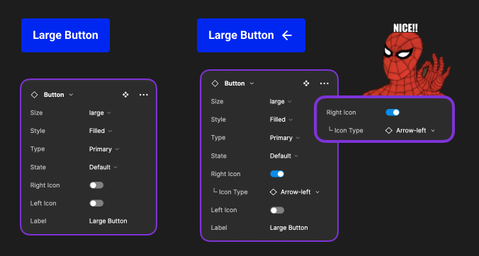 Flexing Figma: Component structure & Properties like a Pro!