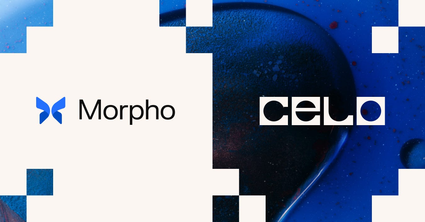 Celo Integrates Morpho, with Institutional-Grade Vaults Curated by Feather