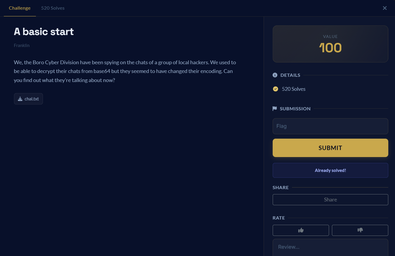 BoroCTF — Cryptography Challenges