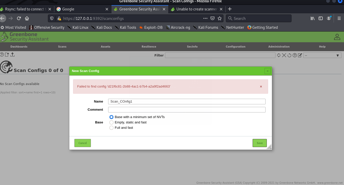 How to Install GVM (OpenVAS) on Kali Linux on Virtual Box
