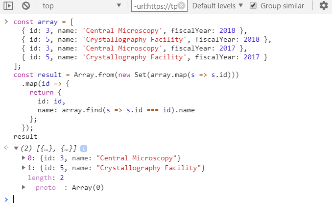 JavaScript Array Distinct(). Ever wanted to get distinct elements… | by  Changhui Xu | codeburst
