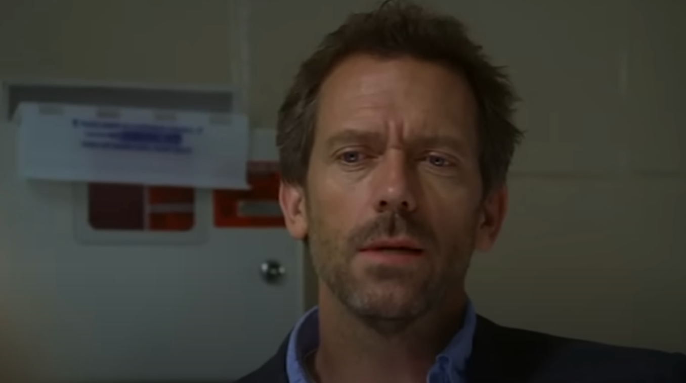 House realizing his patient has CIPA, House M.D. Season 3, Episode 14