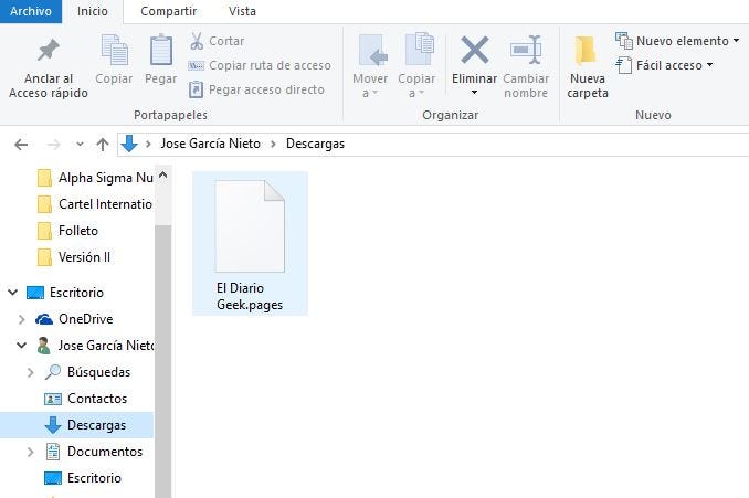 Cómo abrir un documento Pages de Mac en Windows | by Jose García | Medium