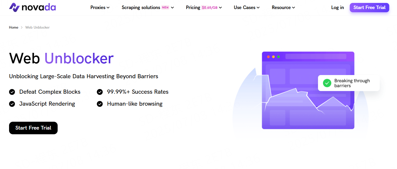 Web Unblocker: Efficient Access to Global Web Data