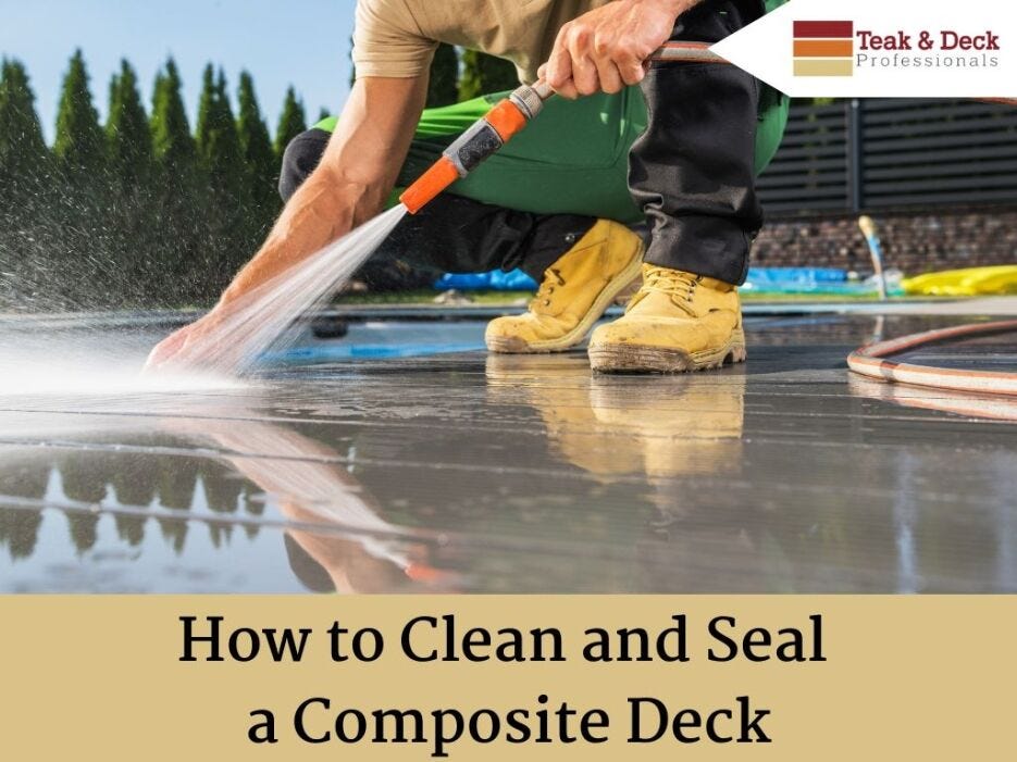 How to Clean Teak Furniture Properly by Teak & Deck Professionals Medium
