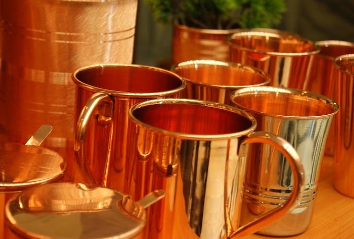 Red Copper Mug