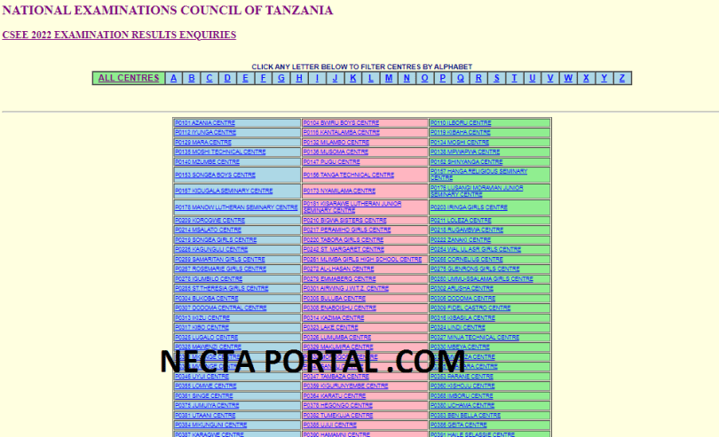 Matokeo Kidato Cha Nne 2023 2024 NECTA Matokeo Ya Form Four 2023