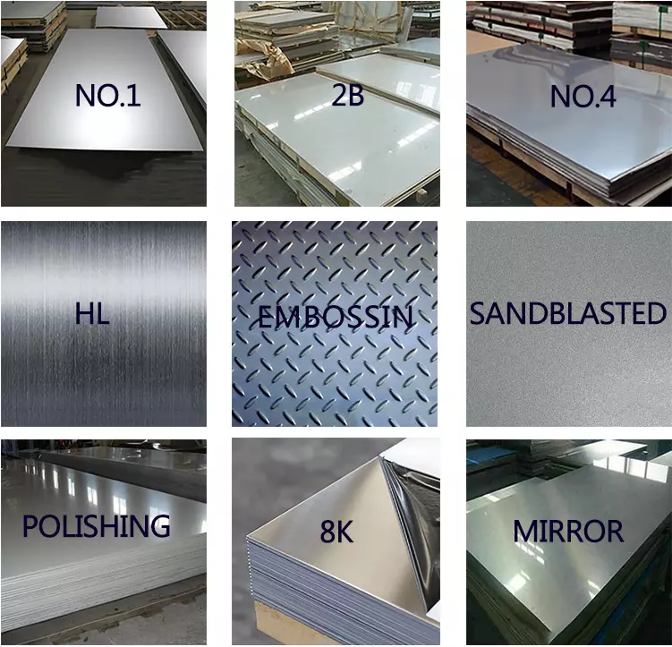 Stainless cheap steel finishes
