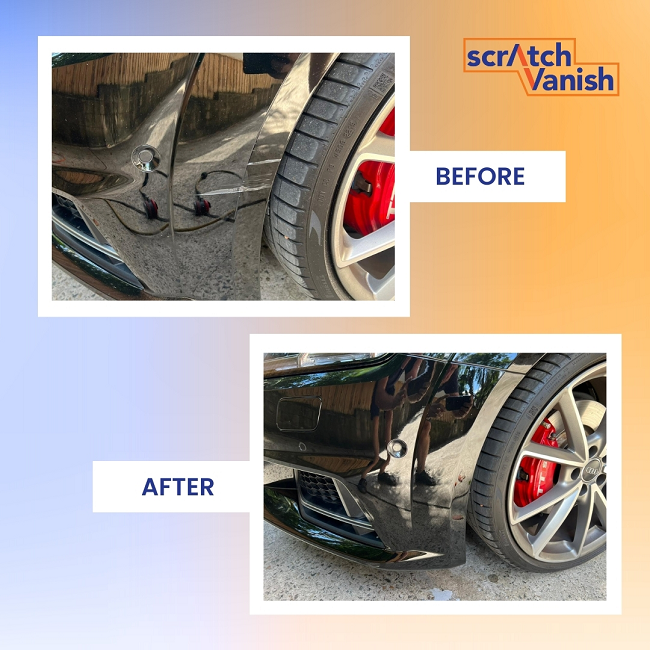 Wheel Arch Scratch Repair Scratch Vanish Medium