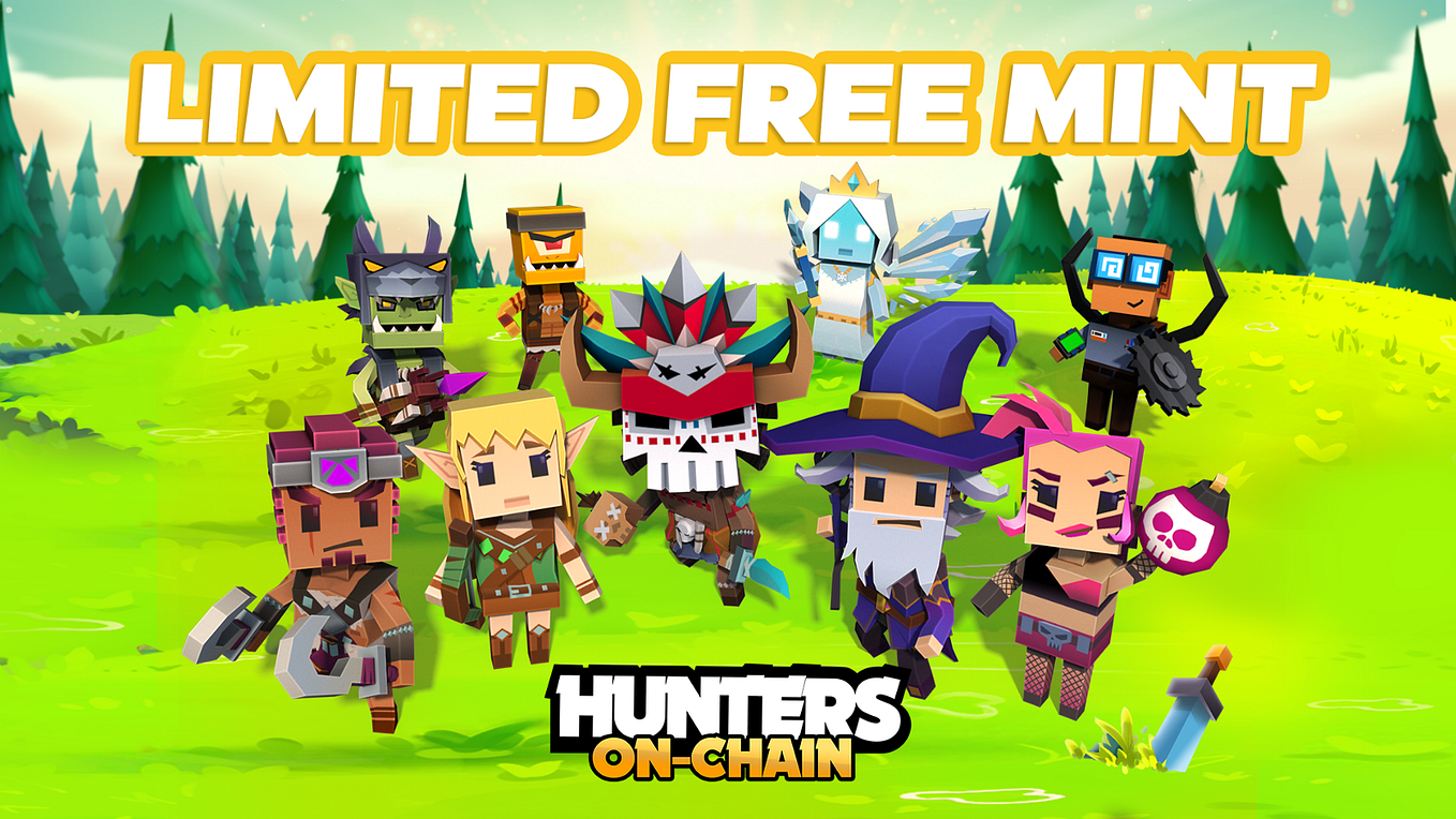 Hunters On-Chain Limited Free Mint: Get Your Premium NFT for Free