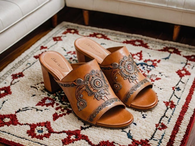 champagne shoes low heel