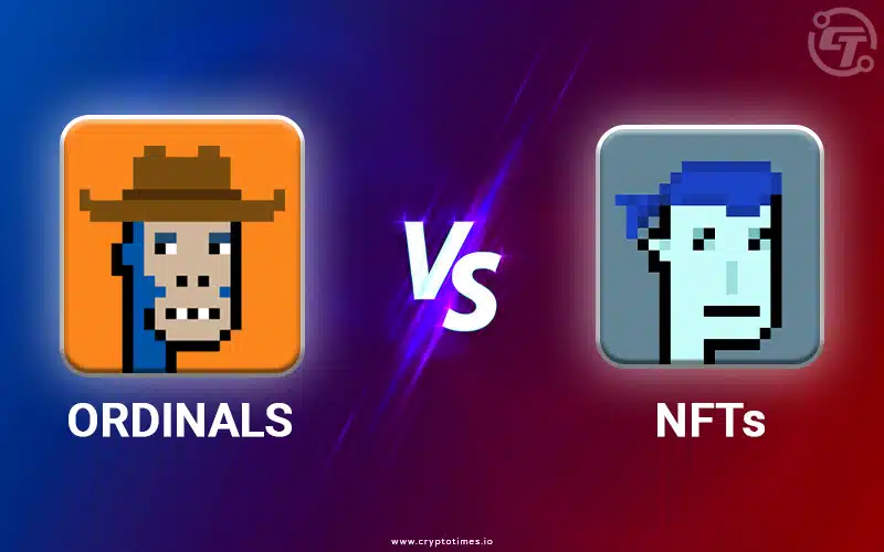 A Comparison Between Ordinals NFT and Traditional NFT
