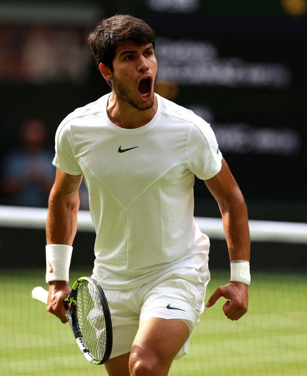 Carlos Alcaraz overcomes Novak Djokovic in five-set thriller to win first  Wimbledon title
