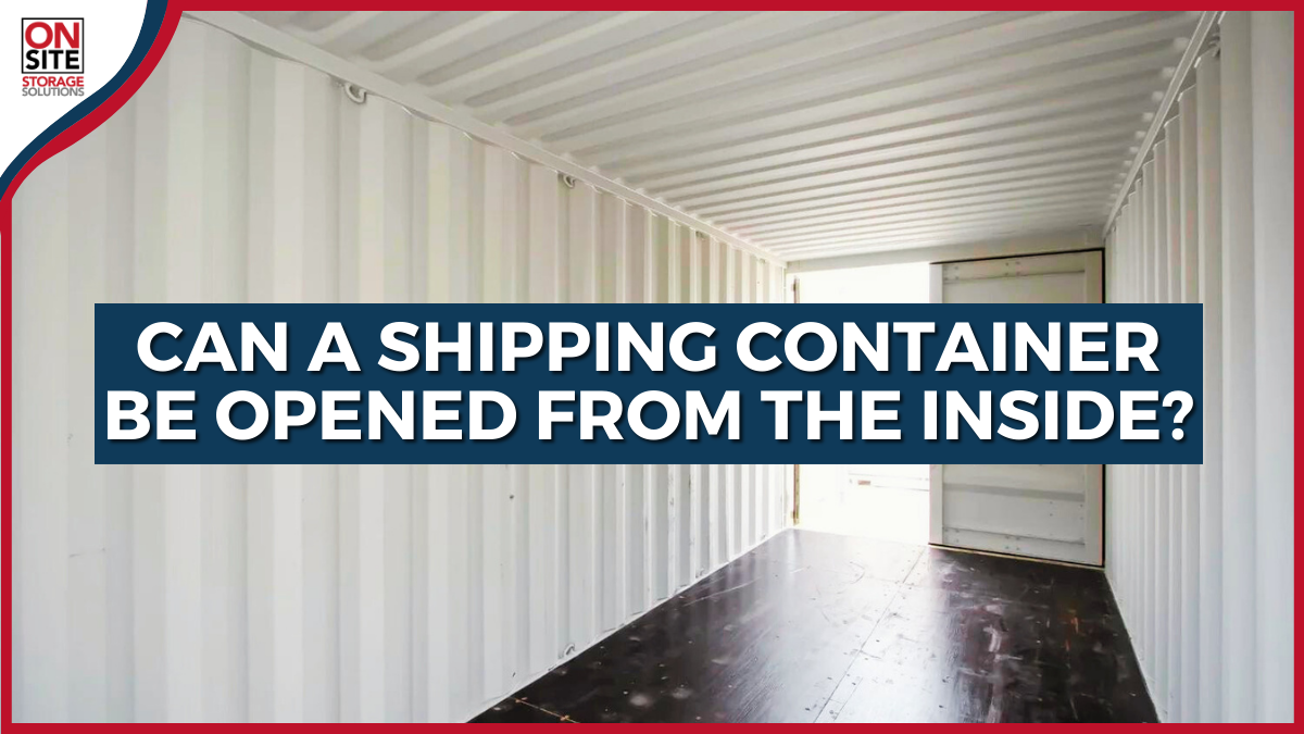 How Much Does a Shipping Container Weigh? by OnSite Storage