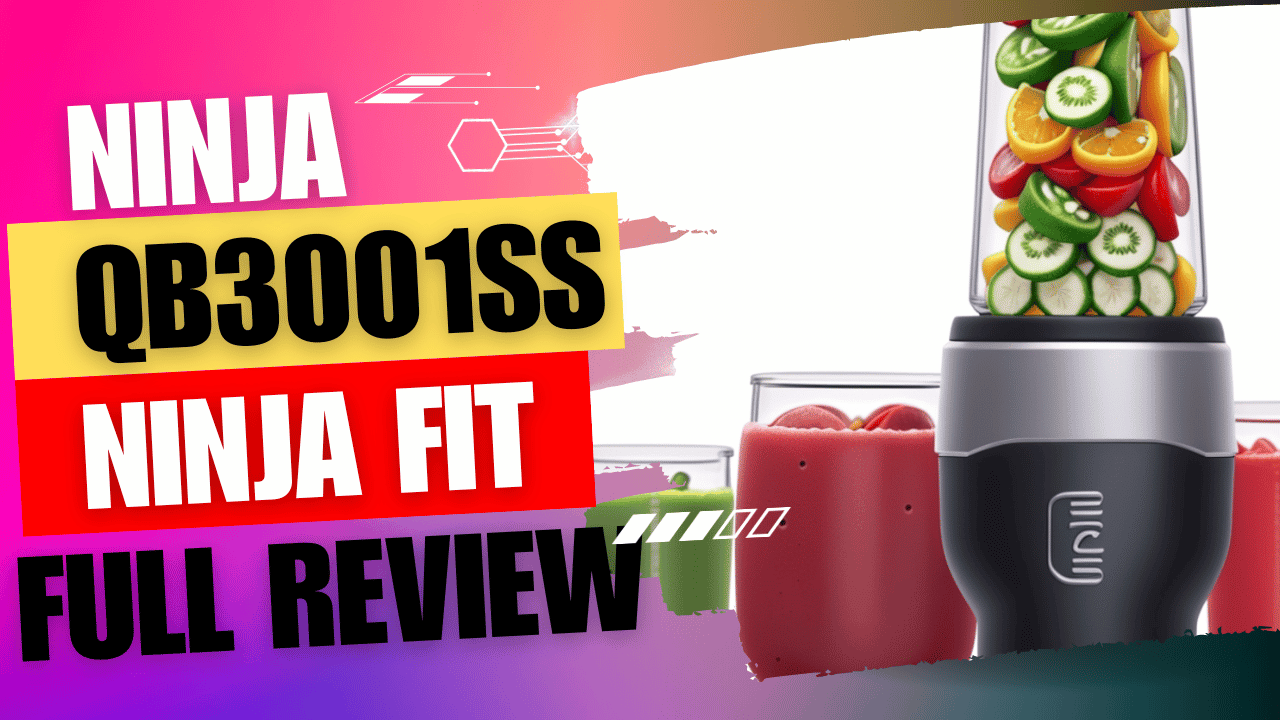  Ninja QB3001SS Ninja Fit Compact Personal Blender, for