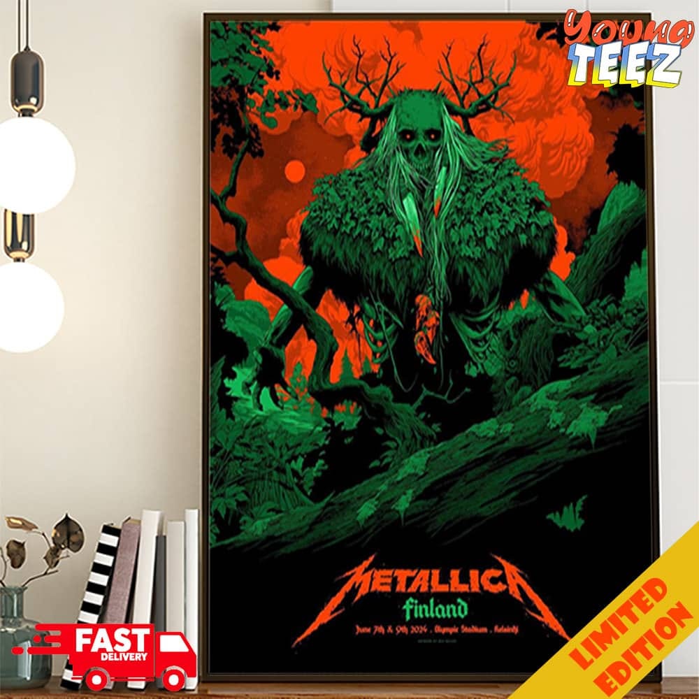 Metallica Tonight M72 World Tour In Helsinki Finland Olympic Stadium No