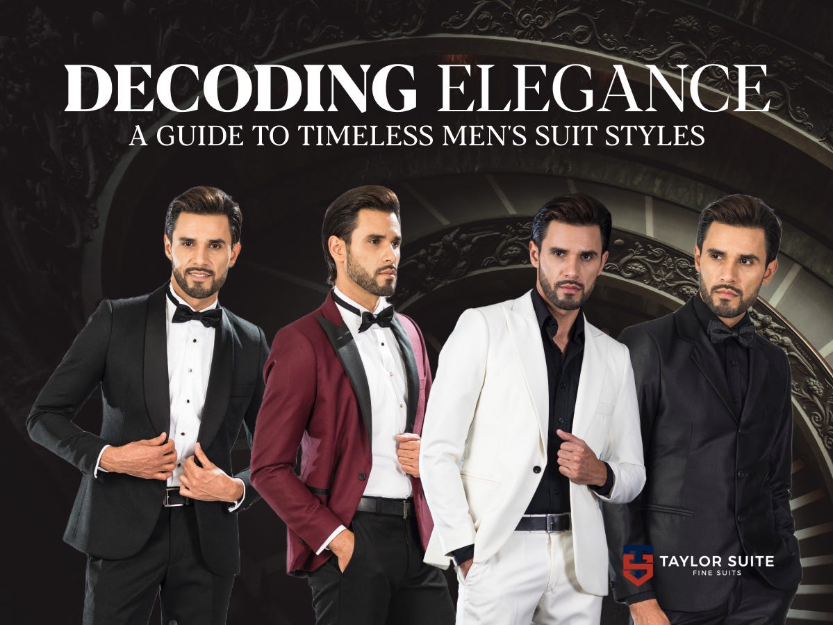 The appropriate men's attire for every occasion