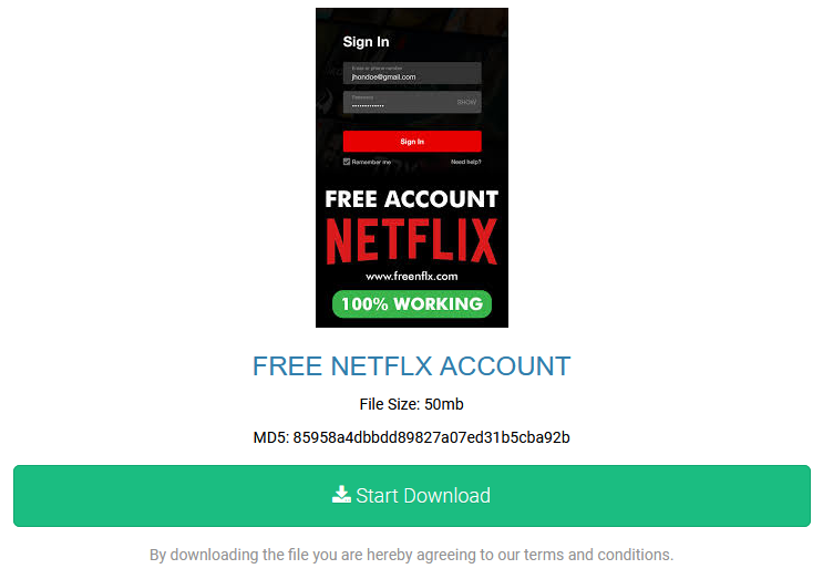 How to generate clearance netflix account for free