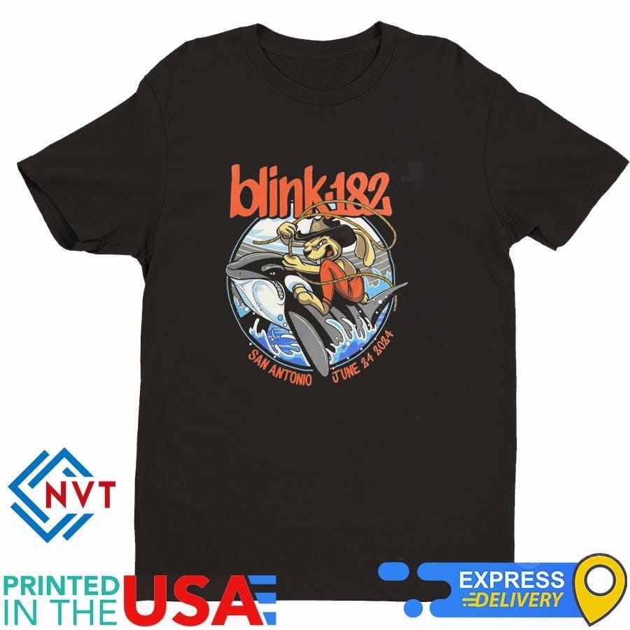 Blink 182 Hartford CT At The Xfinity Theatre On July 24 2024 Bull Bunny