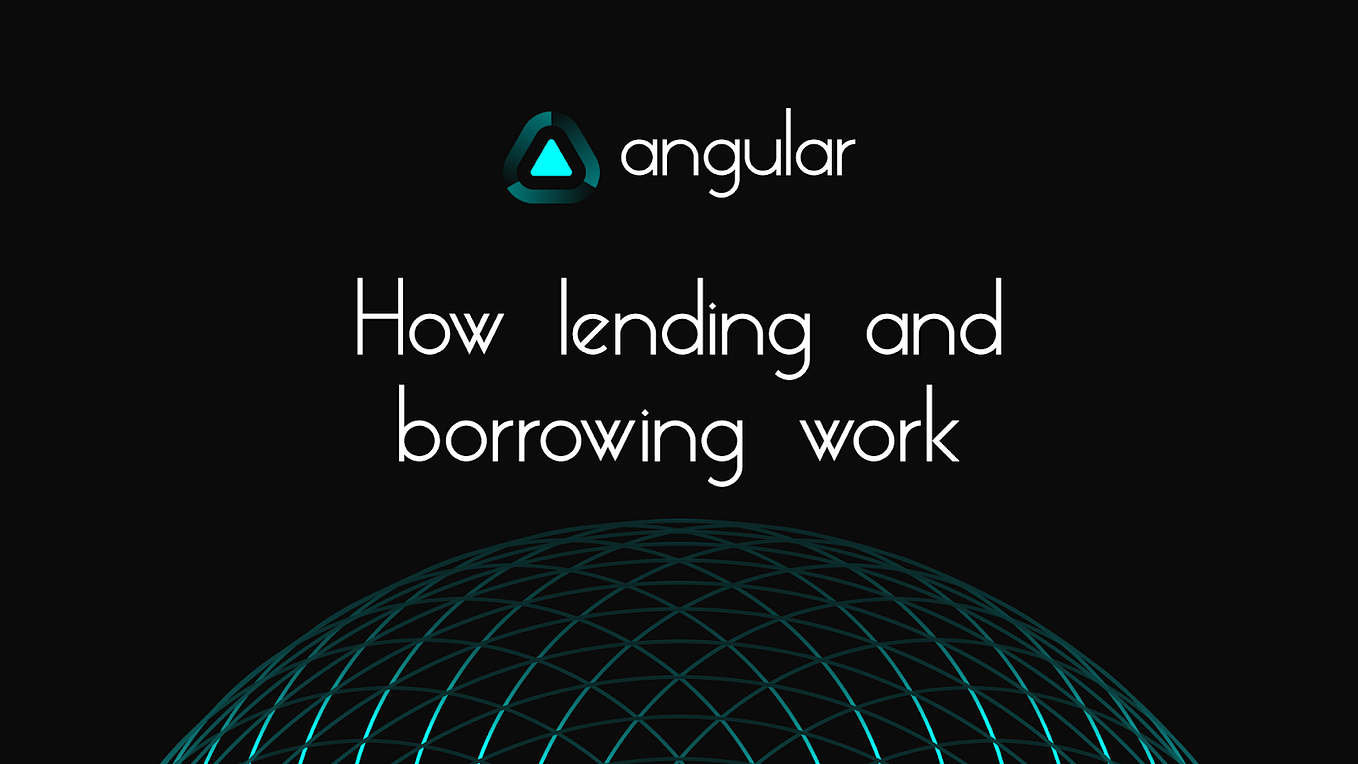Lending and borrowing on Angular Finance