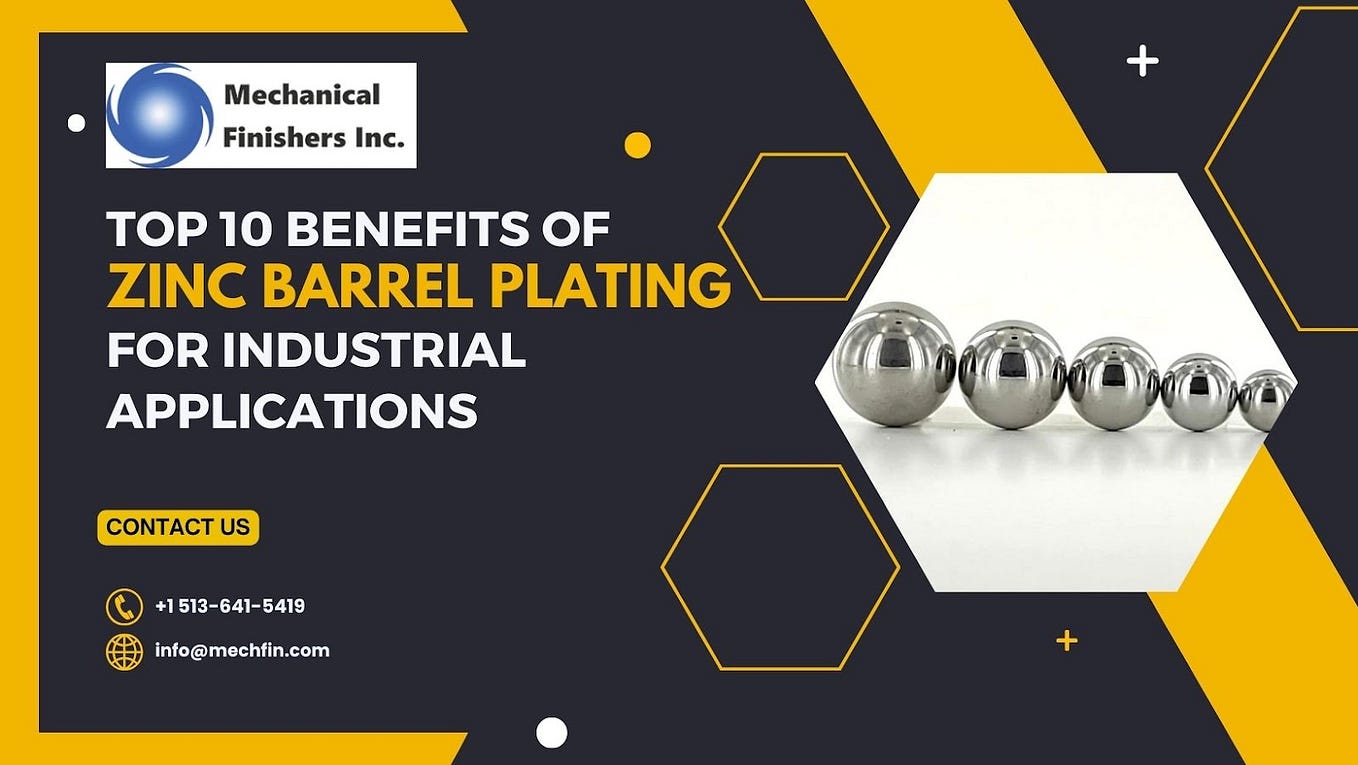 The Complete Guide to Zinc Plating All You Need To Know by Mechanical Finishers Inc Jun