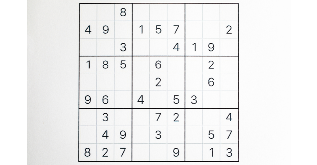 Sudoku Basics: Scanning