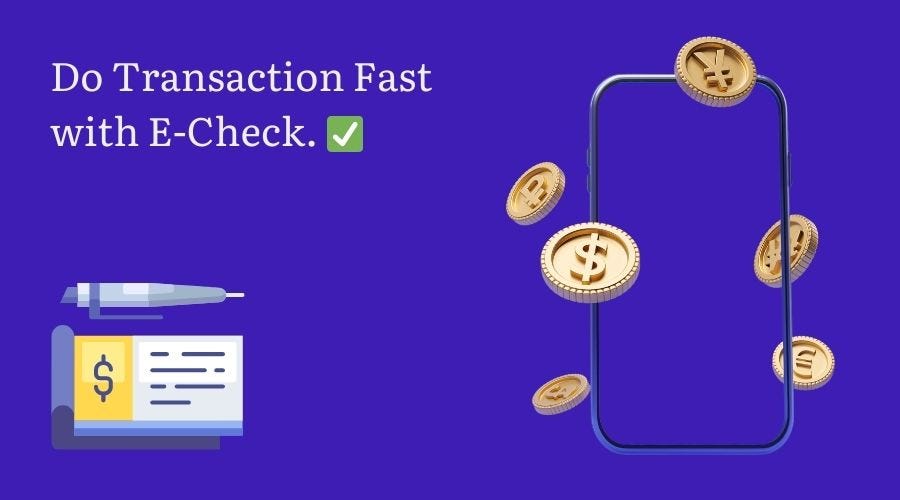 Is There a List of Online Retailers That Accept Electronic Checks? by