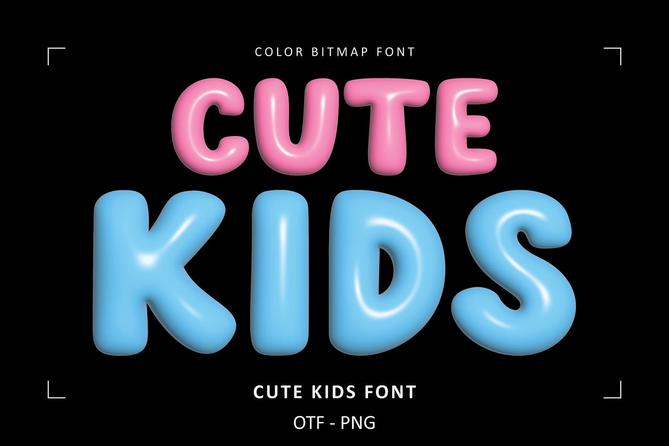 Cute Kids Color Fonts Font By Font Craft Studio 1