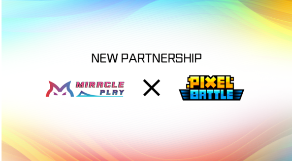 Miracle Play Joins Forces with PixelPlay in a Landmark Partnership to Revolutionize the Web 3.0