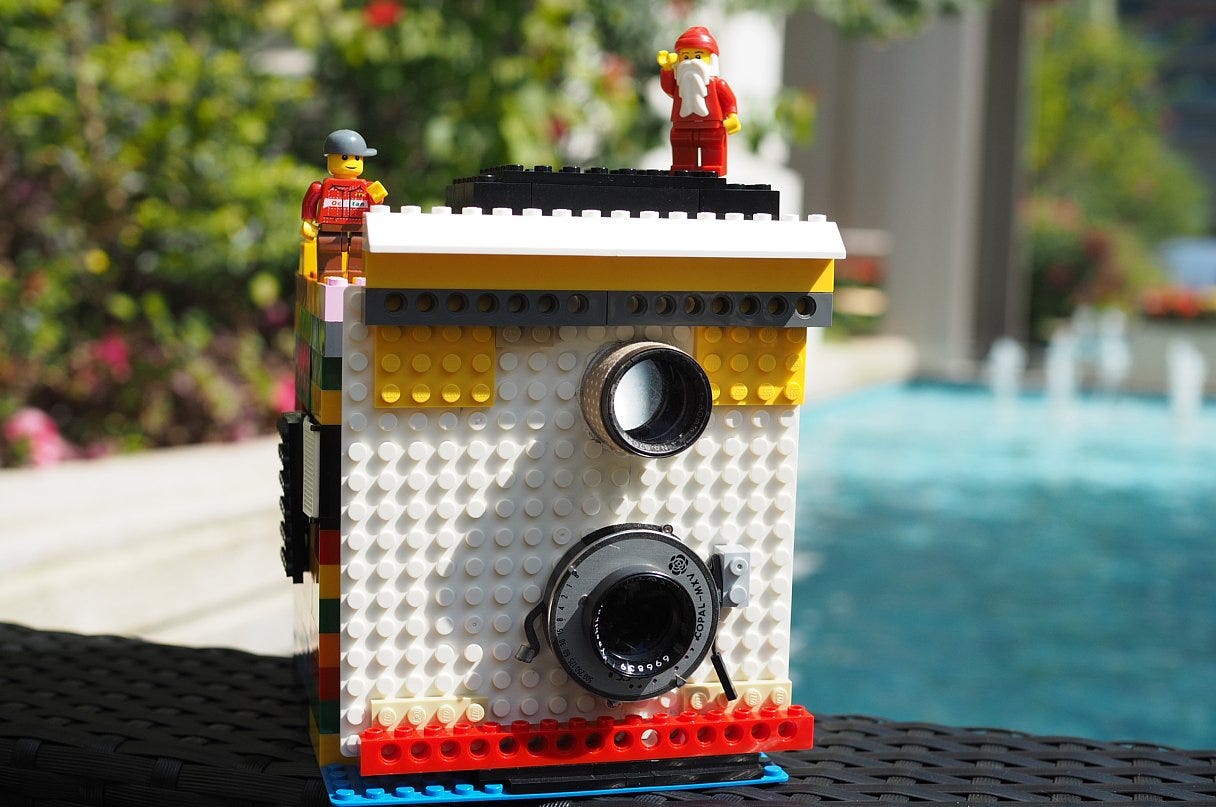 Instax Magic : l'appareil photo instantané en Lego