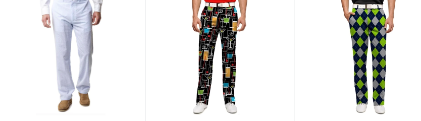 Funny clearance golf pants