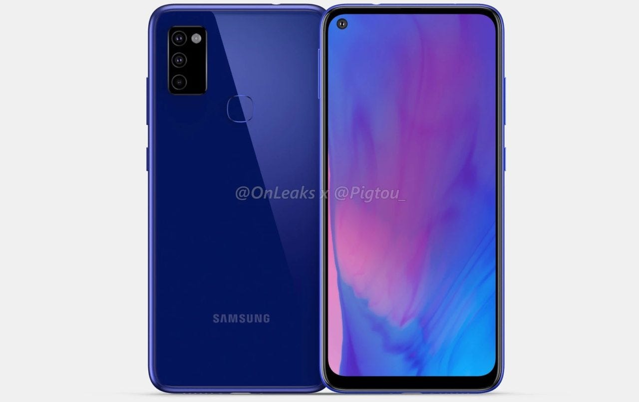 Samsung Galaxy M41 leaked renders show the upcoming phone in all its glory  | by Yashdeep Raj | FoneMan | Medium