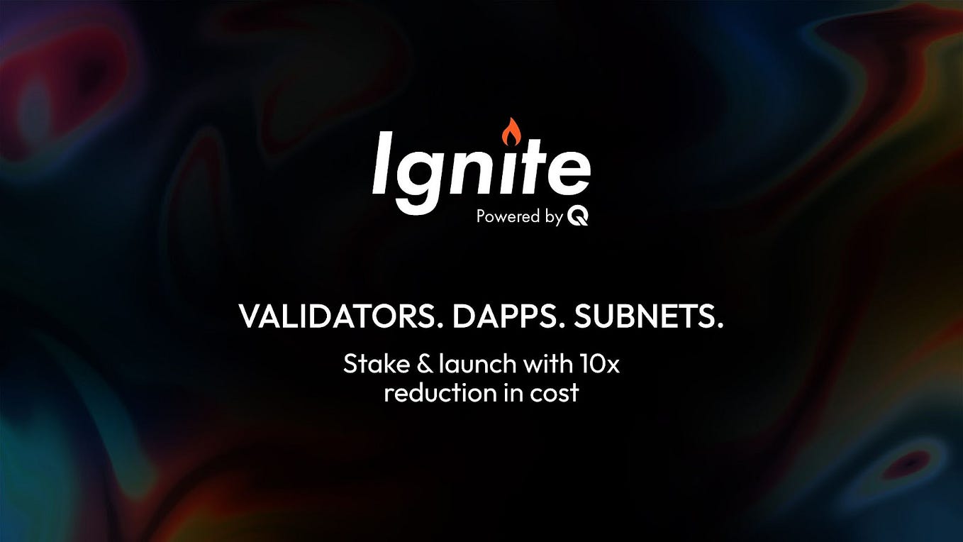 Ignite — Avalanche validators & subnets for all