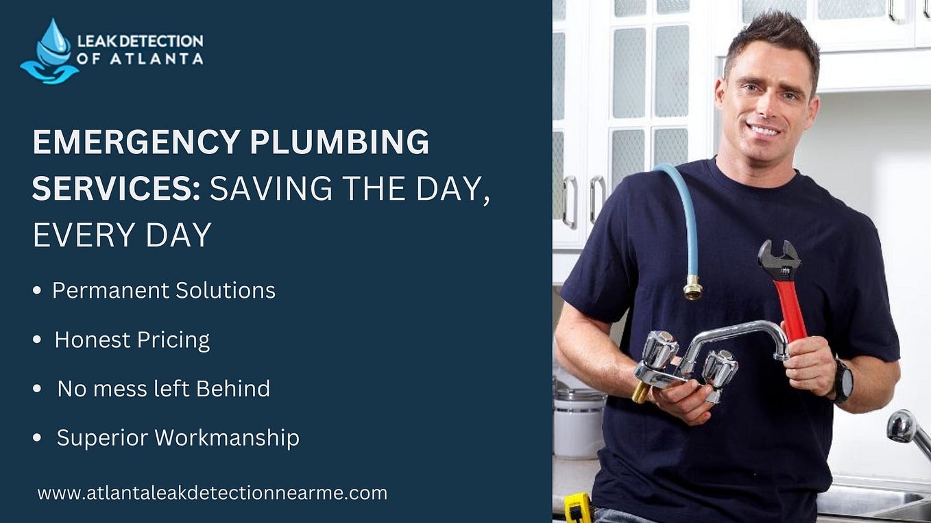 TopRated Emergency Plumber in Dunwoody Leak Detection of Atlanta
