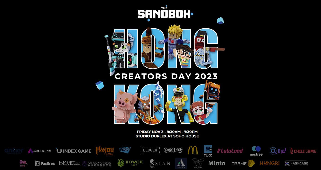 The Sandbox announces open publishing and new 100M SAND Game Maker Fund at its first Global…