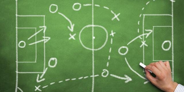 L’innovation tactique dans le football