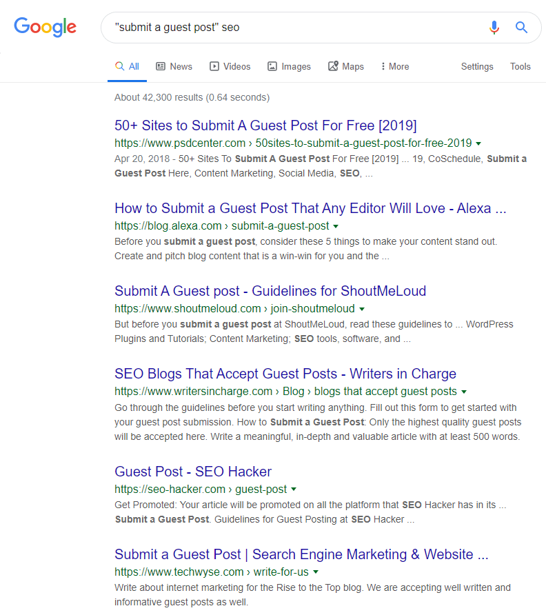 Great list of Guest Post, Very thanks for sharing with us. While working on a project, I came ...