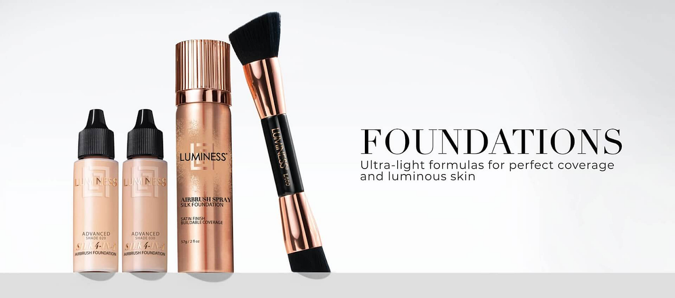 Achieve Effortless Beauty with Spray-On Foundation from Luminess