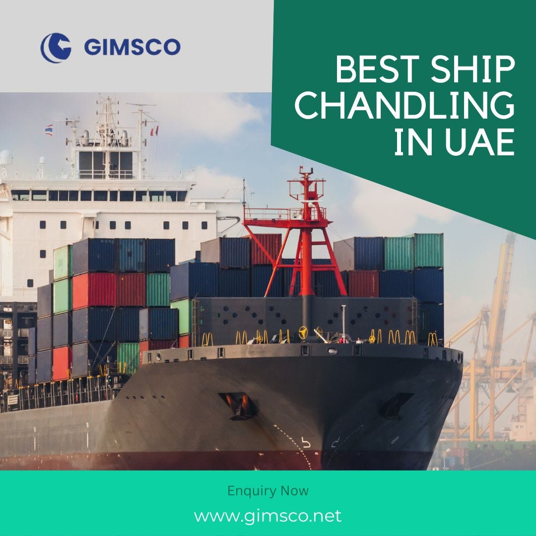Gimsco Leading Ship Chandlers for All Your Maritime Needs
