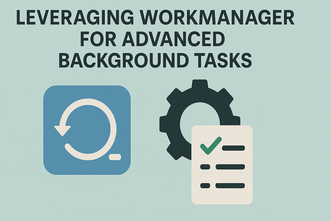 Leveraging WorkManager for Advanced Background Tasks