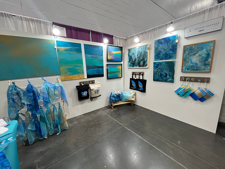 10 Tips for Setting Up Your Art Booth at a Show or Market by Tiffany