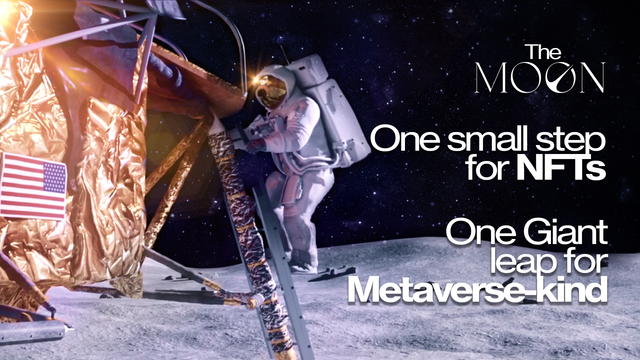 The Moon: One Small Step for NFTs, One Giant Leap for Metaverse-kind