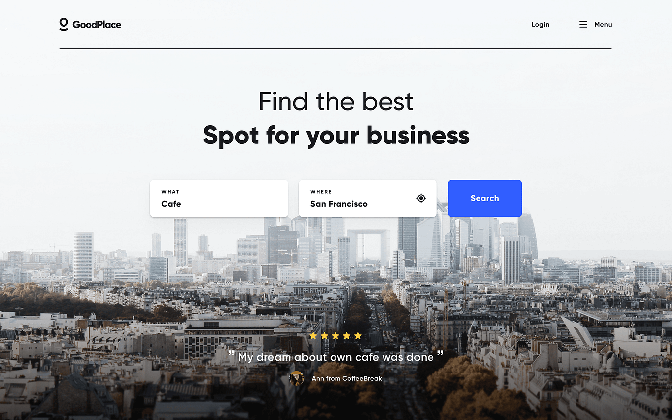GoodPlace — we’ll find the best location for your business
