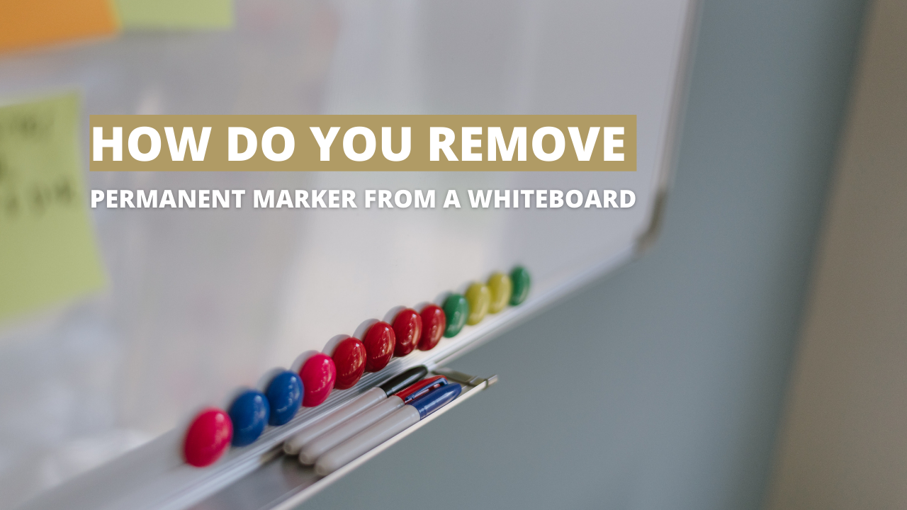 How do you remove permanent marker from a whiteboard?, by Loard Eva